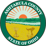 Seal of Ashtabula County Ohio